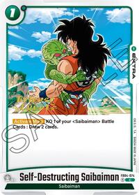 Self-Destructing Saibaiman (FB04-074) [Ultra Limit Release Event Cards]