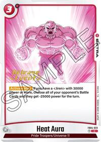 Heat Aura (FB04-023) [Ultra Limit Release Event Cards]