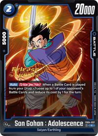 Son Gohan : Adolescence - FB04-037 (FB04-037) [Ultra Limit Release Event Cards]