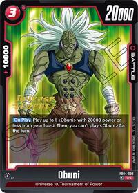 Obuni (FB04-003) [Ultra Limit Release Event Cards]