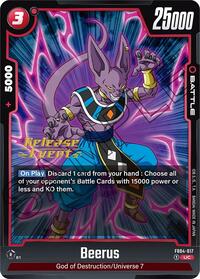 Beerus (FB04-017) [Ultra Limit Release Event Cards]