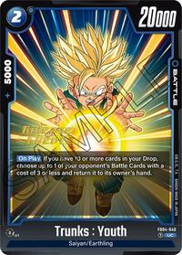 Trunks : Youth (FB04-040) [Ultra Limit Release Event Cards]