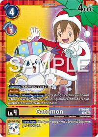 Gatomon (Winter Holiday Event 2024) (BT16-031 U) [Beginning Observer]
