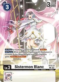 Sistermon Blanc (Alternate Art) (ST12-12 U) [Special Limited Set]