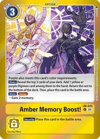 Amber Memory Boost! (LM-035 P) [Special Limited Set]