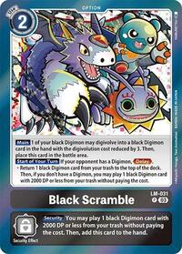Black Scramble (LM-031 P) [Special Limited Set]