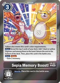 Sepia Memory Boost! (LM-037 P) [Special Limited Set]