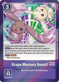 Grape Memory Boost! (LM-038 P) [Special Limited Set]