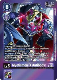 Myotismon (X Antibody) (Reprint) (P-145 P) [Special Limited Set]