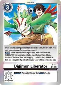 Digimon Liberator (Reprint) (P-151 P) [Special Limited Set]