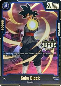 Goku Black - FB01-037 (Judge Pack (Event Judge) 01) (FB01-037) [Tournament and Championship Promos]