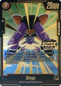 Ginyu - FB01-108 (Judge Pack (Event Judge) 01) (FB01-108) [Tournament and Championship Promos]