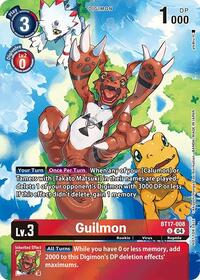 Guilmon (Legend Pack 2024 Box Topper) (BT17-008 U) [Chain of Liberation]