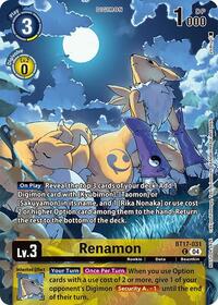 Renamon (Legend Pack 2024 Box Topper) (BT17-031 C) [Chain of Liberation]