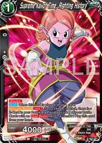 Supreme Kai of Time, Righting History (P-652) [Tournament Promotion Cards]