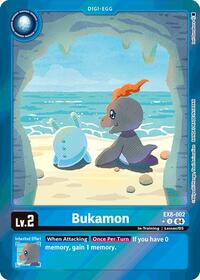 Bukamon (Limited Foil) (EX8-002 U) [Chain of Liberation]