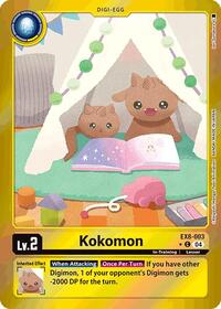 Kokomon (Limited Foil) (EX8-003 C) [Chain of Liberation]