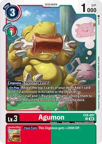 Agumon - EX8-007 (EX8-007 U) [Chain of Liberation]