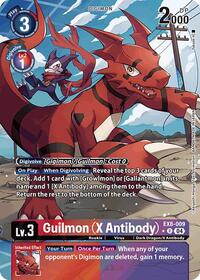 Guilmon (X Antibody) (Alternate Art) (EX8-009 R) [Chain of Liberation]