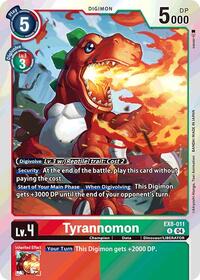 Tyrannomon (EX8-011 R) [Chain of Liberation]