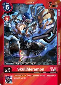 SkullMeramon (Limited Foil) (EX8-013 C) [Chain of Liberation]