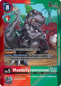 MasterTyrannomon (Limited Foil) (EX8-014 U) [Chain of Liberation]