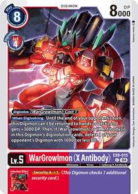WarGrowlmon (X Antibody) (EX8-015 C) [Chain of Liberation]