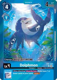 Dolphmon (Limited Foil) (EX8-020 C) [Chain of Liberation]