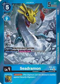 Seadramon (Limited Foil) (EX8-021 U) [Chain of Liberation]