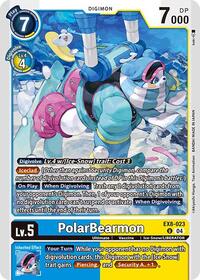 PolarBearmon (EX8-023 U) [Chain of Liberation]