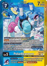 PolarBearmon (Limited Foil) (EX8-023 U) [Chain of Liberation]
