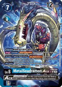 MetalSeadramon ACE (Alternate Art) (EX8-026 SR) [Chain of Liberation]