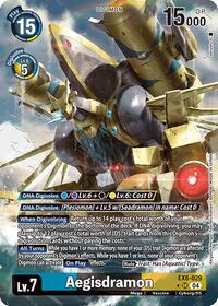 Aegisdramon (Alternate Art) (EX8-029 SR) [Chain of Liberation]