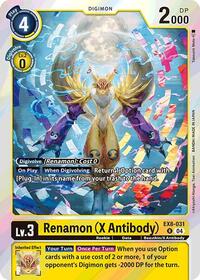 Renamon (X Antibody) (EX8-031 R) [Chain of Liberation]