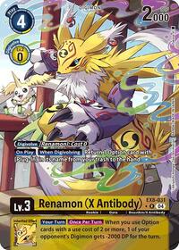 Renamon (X Antibody) (Alternate Art) (EX8-031 R) [Chain of Liberation]