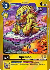 Apemon (Limited Foil) (EX8-032 C) [Chain of Liberation]