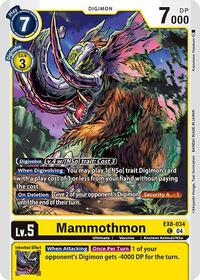 Mammothmon (EX8-034 C) [Chain of Liberation]