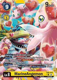 MarineAngemon (Limited Foil) (EX8-035 C) [Chain of Liberation]