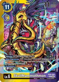 SkullMammothmon (Limited Foil) (EX8-036 U) [Chain of Liberation]