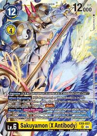 Sakuyamon (X Antibody) (EX8-037 SR) [Chain of Liberation]