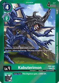 Kabuterimon (Limited Foil) (EX8-040 C) [Chain of Liberation]
