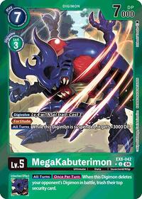 MegaKabuterimon (Limited Foil) (EX8-042 U) [Chain of Liberation]