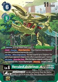 HerculesKabuterimon ACE (Textured) (EX8-044 SR) [Chain of Liberation]