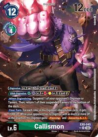 Callismon (Alternate Art) (EX8-045 SR) [Chain of Liberation]