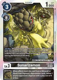Sunarizamon (EX8-047 R) [Chain of Liberation]