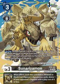 Sunarizamon (Alternate Art) (EX8-047 R) [Chain of Liberation]