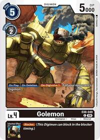 Golemon (EX8-049 C) [Chain of Liberation]