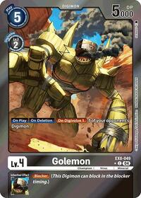 Golemon (Limited Foil) (EX8-049 C) [Chain of Liberation]