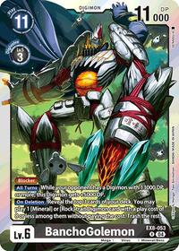 BanchoGolemon (EX8-053 R) [Chain of Liberation]