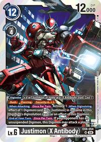 Justimon (X Antibody) (EX8-054 SR) [Chain of Liberation]